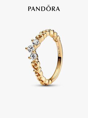 Pandora Regal Swirl Tiara Ring